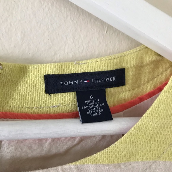 Tommy Hilfiger Colorful Striped Spring Dress Sz 6 - Picture 3 of 7